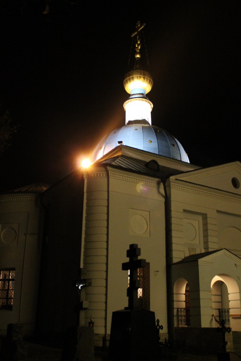 Пасхальная ночь. Казанский храм