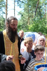 Православный лагерь "Радонеж" располагался недалеко от подсобного хозяйства...