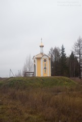 На подъезде в монастырь в Клыково