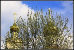 Купола Храма в честь свт. Льва Катанского и прп. Иоанна Рыльского
