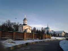 Часовня Новомучеников Оптинских. Зима 2012г